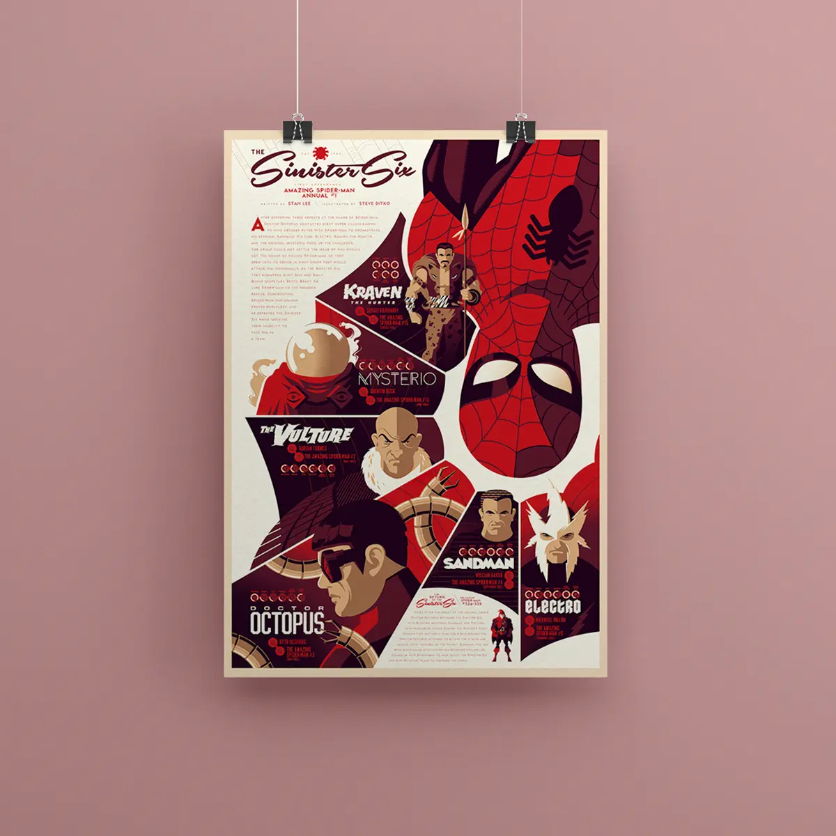 sinister six poster
